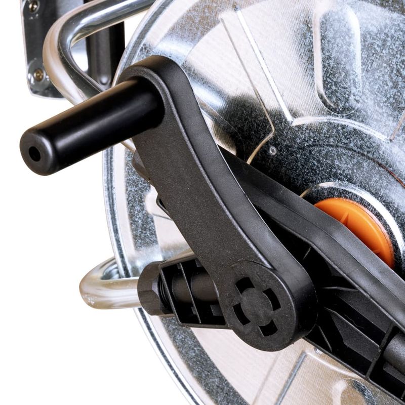 Casa si Gradina - Gradinarit si plante - Instalatii si accesorii pentru irigatii - Furtunuri de gradina si accesorii - Tambur de perete pentru furtun de 50 m 1/2" sau 35 m 3/4", otel - Infinity.ro