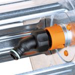 Casa si Gradina - Gradinarit si plante - Instalatii si accesorii pentru irigatii - Furtunuri de gradina si accesorii - Tambur de perete pentru furtun de 50 m 1/2" sau 35 m 3/4", otel - Infinity.ro