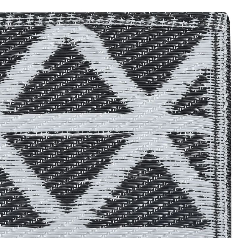 Casa si Gradina - Textile si covoare - Covoare - Covoare casa - Covor de exterior, negru, 80x150 cm, PP - Infinity.ro