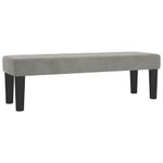Casa si Gradina - Mobilier - Paturi si accesorii - Paturi - Pat box spring cu saltea, gri deschis, 180x200 cm, catifea - Infinity.ro