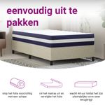 Casa si Gradina - Mobilier - Saltele si somiere - Saltele - Saltea cu arcuri buzunar, fermitate medie, 80x200 cm - Infinity.ro