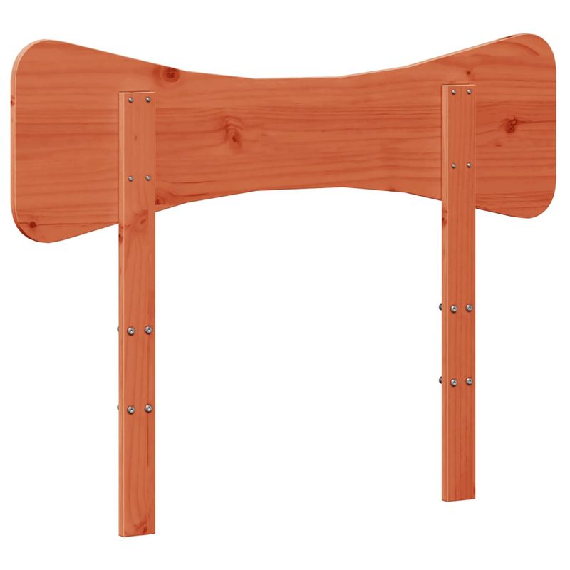 Casa si Gradina - Mobilier - Paturi si accesorii - Accesorii paturi - Tablie de pat, maro ceruit, 100 cm, lemn masiv de pin - Infinity.ro