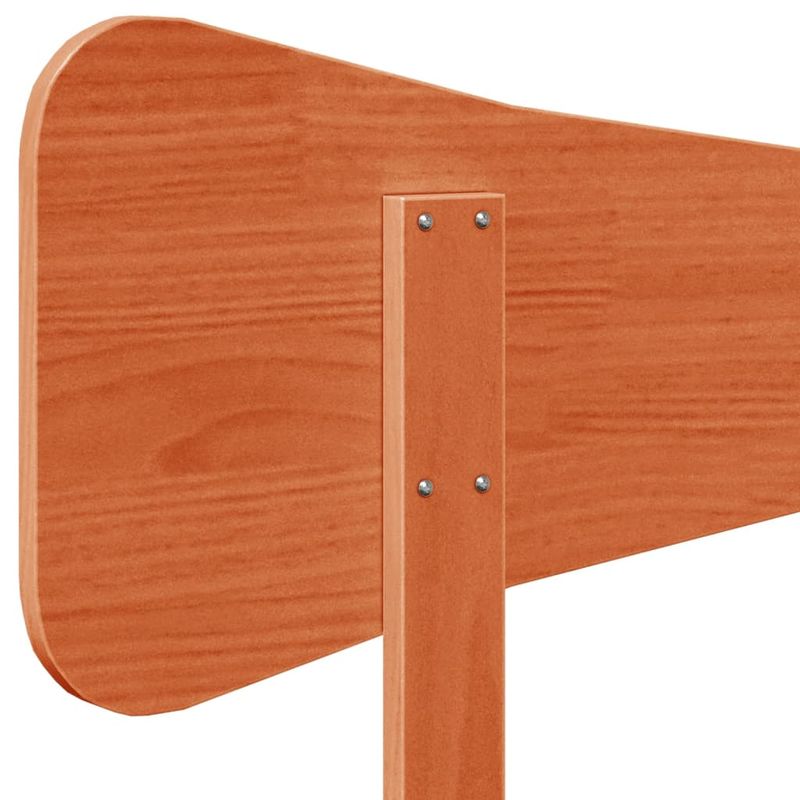 Casa si Gradina - Mobilier - Paturi si accesorii - Accesorii paturi - Tablie de pat, maro ceruit, 100 cm, lemn masiv de pin - Infinity.ro