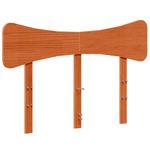 Casa si Gradina - Mobilier - Paturi si accesorii - Accesorii paturi - Tablie de pat, maro ceruit, 135 cm, lemn masiv de pin - Infinity.ro