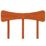 Casa si Gradina - Mobilier - Paturi si accesorii - Accesorii paturi - Tablie de pat, maro ceruit, 135 cm, lemn masiv de pin - Infinity.ro