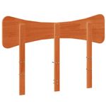 Casa si Gradina - Mobilier - Paturi si accesorii - Accesorii paturi - Tablie de pat, maro ceruit, 135 cm, lemn masiv de pin - Infinity.ro