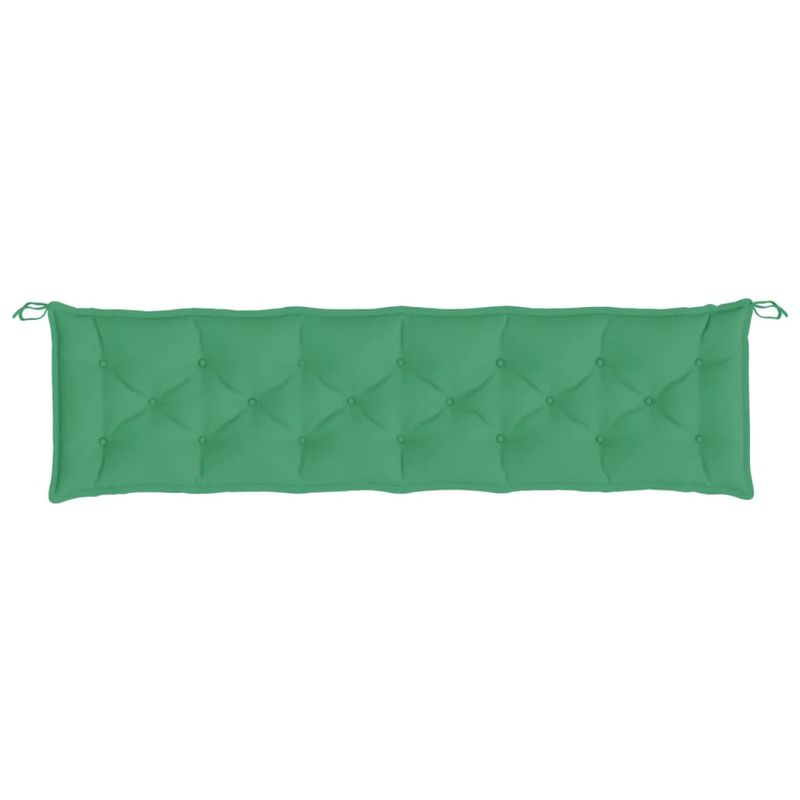Casa si Gradina - Textile si covoare - Perne si pilote - Perne decorative - Perna de banca de gradina, verde, 200x50x7 cm, textil oxford - Infinity.ro