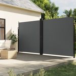 Casa si Gradina - Gradina si terasa - Umbrele si pavilioane - Umbrele - Copertina laterala retractabila, antracit, 200x1000 cm - Infinity.ro