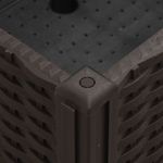 Casa si Gradina - Gradinarit si plante - Plante si ghivece - Ghivece si suporturi - Jardiniera de gradina cu picioare, maro, 100x80x54 cm, PP - Infinity.ro