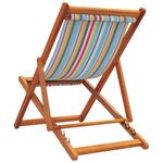 Casa si Gradina - Gradina si terasa - Mobilier exterior - Scaune si sezlonguri gradina - Scaune de plaja pliante, 2 buc., multicolor, material textil, model fără cotieră - Infinity.ro