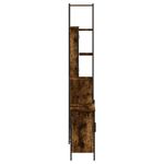 Casa si Gradina - Mobilier - Seturi de mobilier - Seturi baie - Set mobilier de baie, 3 piese, stejar fumuriu, lemn prelucrat - Infinity.ro