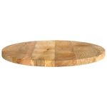 Casa si Gradina - Mobilier - Feronerie si accesorii mobila - Blat de masa rotund, diametru 60x3,8 cm, lemn masiv de mango brut, lemn de mango (natural) - Infinity.ro