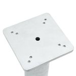 Casa si Gradina - Gradina si terasa - Umbrele si pavilioane - Umbrele - Suport umbrela in pamant, argintiu, 16x16x39,5 cm, otel - Infinity.ro