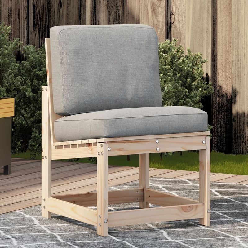 Casa si Gradina - Gradina si terasa - Mobilier exterior - Canapele si fotolii gradina - Scaun de gradina, 50,5x55x77 cm, lemn masiv de pin - Infinity.ro