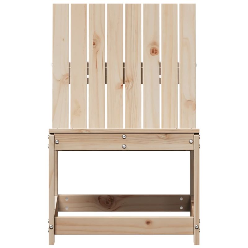 Casa si Gradina - Gradina si terasa - Mobilier exterior - Canapele si fotolii gradina - Scaun de gradina, 50,5x55x77 cm, lemn masiv de pin - Infinity.ro