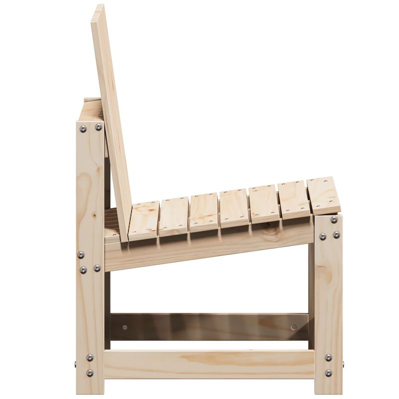 Casa si Gradina - Gradina si terasa - Mobilier exterior - Canapele si fotolii gradina - Scaun de gradina, 50,5x55x77 cm, lemn masiv de pin - Infinity.ro