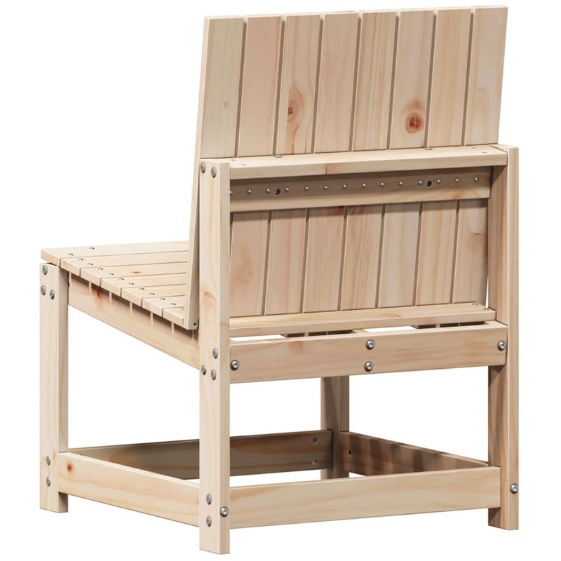 Casa si Gradina - Gradina si terasa - Mobilier exterior - Canapele si fotolii gradina - Scaun de gradina, 50,5x55x77 cm, lemn masiv de pin - Infinity.ro