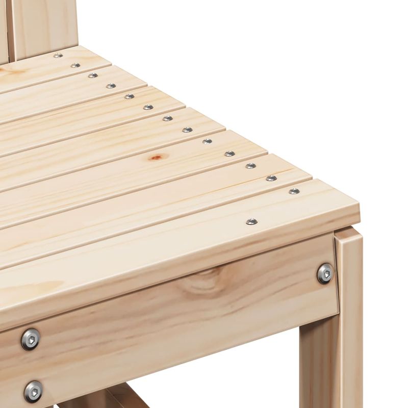 Casa si Gradina - Gradina si terasa - Mobilier exterior - Canapele si fotolii gradina - Scaun de gradina, 50,5x55x77 cm, lemn masiv de pin - Infinity.ro