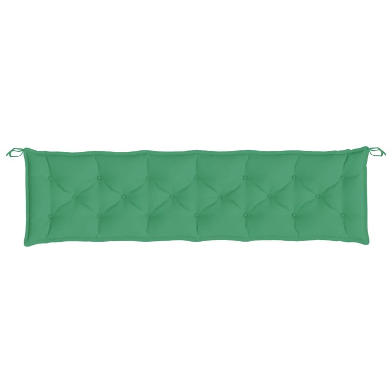 Casa si Gradina - Gradina si terasa - Mobilier exterior - Perne decorative exterior - Perne banca de gradina 2buc., verde, 200x50x7cm, tesatura oxford, mărime 200x50x7 cm - Infinity.ro