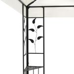 Casa si Gradina - Gradina si terasa - Umbrele si pavilioane - Pavilioane - Pavilion cu acoperis dublu, alb, 6x3 m, otel - Infinity.ro