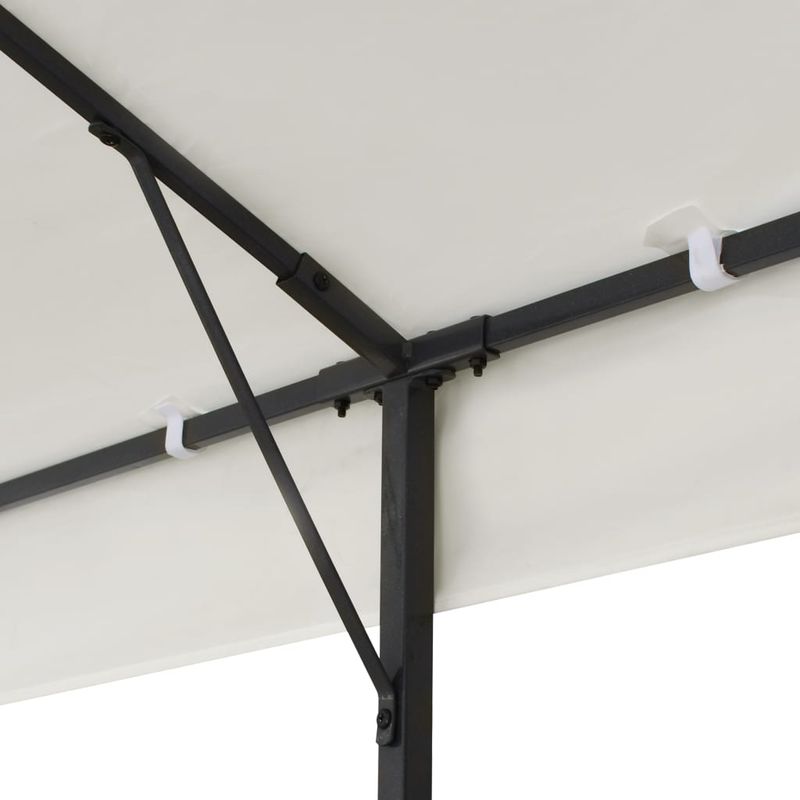 Casa si Gradina - Gradina si terasa - Umbrele si pavilioane - Pavilioane - Pavilion cu acoperis dublu, alb, 6x3 m, otel - Infinity.ro