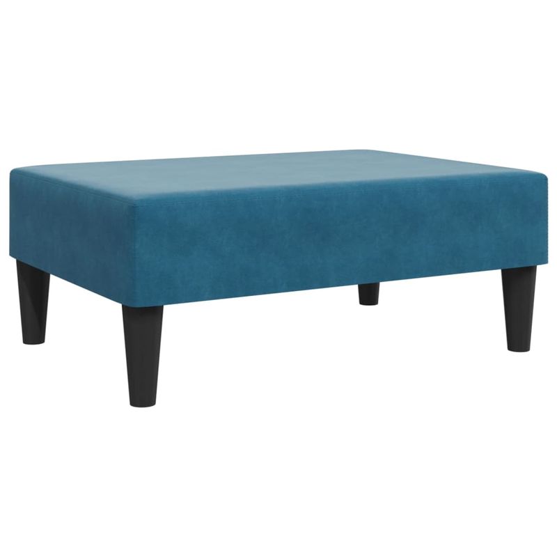 Casa si Gradina - Mobilier - Seturi de mobilier - Seturi living - Set canapea 2 piese, albastru, catifea - Infinity.ro