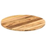 Casa si Gradina/Mobilier/Feronerie si accesorii mobila - Blat de masa rotund, Ø 70x1,5 cm, lemn masiv de mango brut - Infinity.ro