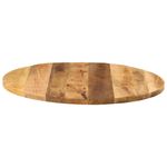 Casa si Gradina/Mobilier/Feronerie si accesorii mobila - Blat de masa rotund, Ø 70x1,5 cm, lemn masiv de mango brut - Infinity.ro