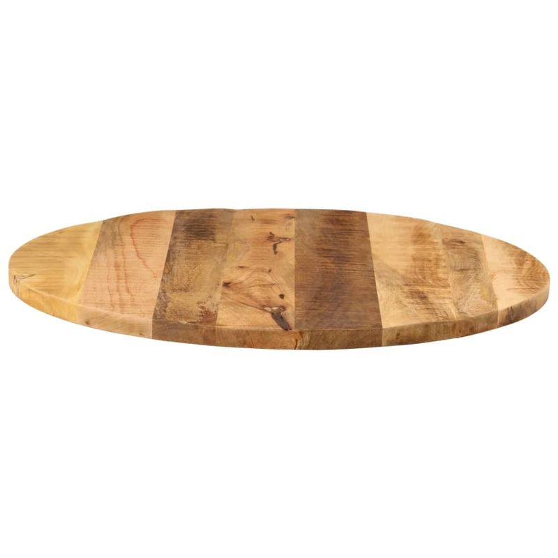 Casa si Gradina/Mobilier/Feronerie si accesorii mobila - Blat de masa rotund, Ø 70x1,5 cm, lemn masiv de mango brut - Infinity.ro