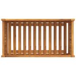Casa si Gradina - Gradinarit si plante - Plante si ghivece - Ghivece si suporturi - Jardiniera de gradina cu captuseala, 80x42x40 cm, lemn acacia - Infinity.ro