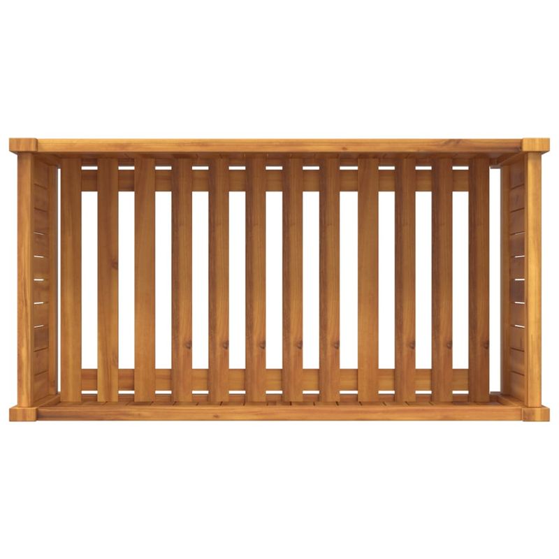 Casa si Gradina - Gradinarit si plante - Plante si ghivece - Ghivece si suporturi - Jardiniera de gradina cu captuseala, 80x42x40 cm, lemn acacia - Infinity.ro