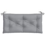 Casa si Gradina - Gradina si terasa - Mobilier exterior - Perne decorative exterior - Perna pentru banca de gradina gri, 110x50x7 cm, material oxford - Infinity.ro