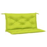 Casa si Gradina - Gradina si terasa - Mobilier exterior - Perne decorative exterior - Perne banca de gradina 2 buc., verde aprins, tesatura oxford, mărime 100x50x7 cm - Infinity.ro