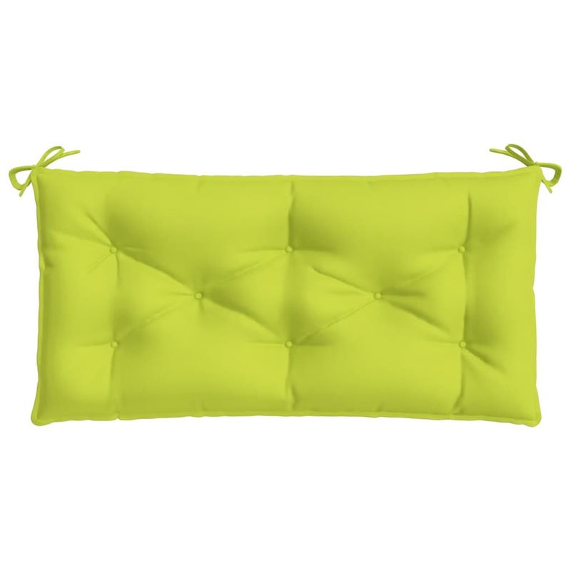 Casa si Gradina - Gradina si terasa - Mobilier exterior - Perne decorative exterior - Perne banca de gradina 2 buc., verde aprins, tesatura oxford, mărime 100x50x7 cm - Infinity.ro