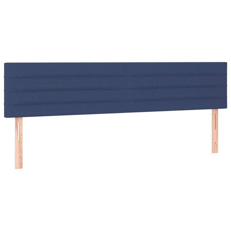 Casa si Gradina - Mobilier - Paturi si accesorii - Paturi - Pat box spring cu saltea, albastru, 120x190 cm, material textil - Infinity.ro