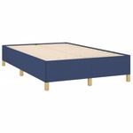 Casa si Gradina - Mobilier - Paturi si accesorii - Paturi - Pat box spring cu saltea, albastru, 120x190 cm, material textil - Infinity.ro