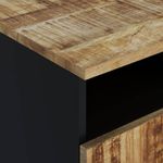 Casa si Gradina - Mobilier - Mese si birouri - Masute de cafea - Masuta de cafea, 80x54x40 cm, lemn masiv mango/lemn prelucrat, maro deschis - Infinity.ro