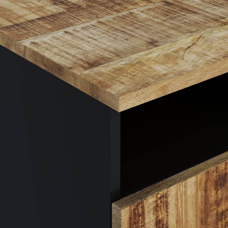 Casa si Gradina - Mobilier - Mese si birouri - Masute de cafea - Masuta de cafea, 80x54x40 cm, lemn masiv mango/lemn prelucrat, maro deschis - Infinity.ro