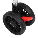 Petshop - Accesorii petshop - Culcusuri si custi - Genti si articole transport - Carucior pliabil pentru caini gri 76x50x100 cm tesatura Oxford - Infinity.ro