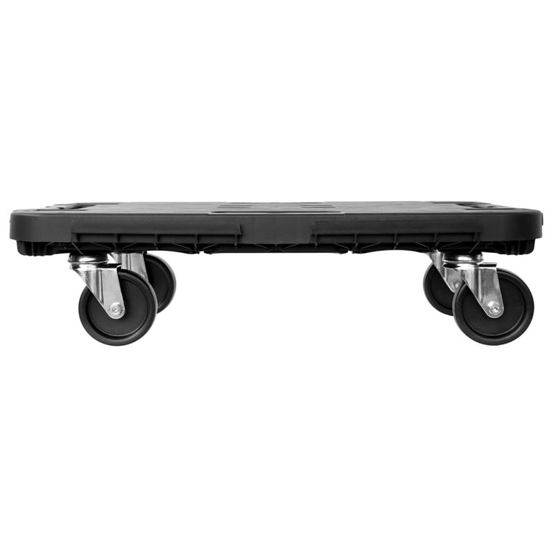 Casa si Gradina - Constructii - Depozitare, transport si protectie - Accesorii echipamente pentru transport si ridicat - Carucior de transport, negru, 300 kg, polipropilena - Infinity.ro