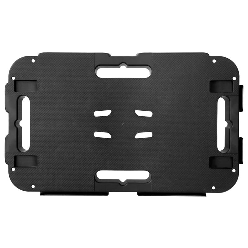 Casa si Gradina - Constructii - Depozitare, transport si protectie - Accesorii echipamente pentru transport si ridicat - Carucior de transport, negru, 300 kg, polipropilena - Infinity.ro