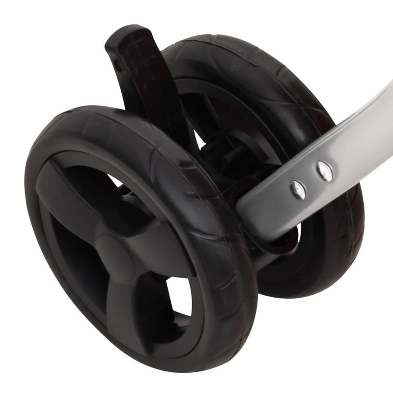 Petshop - Accesorii petshop - Culcusuri si custi - Genti si articole transport - Carucior pliabil caini 2 niveluri verde 83x48x97 cm textil - Infinity.ro