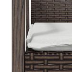 Casa si Gradina - Gradina si terasa - Mobilier exterior - Seturi mobila gradina - Set mobilier de gradina cu perne, 3 piese, poliratan si otel - Infinity.ro