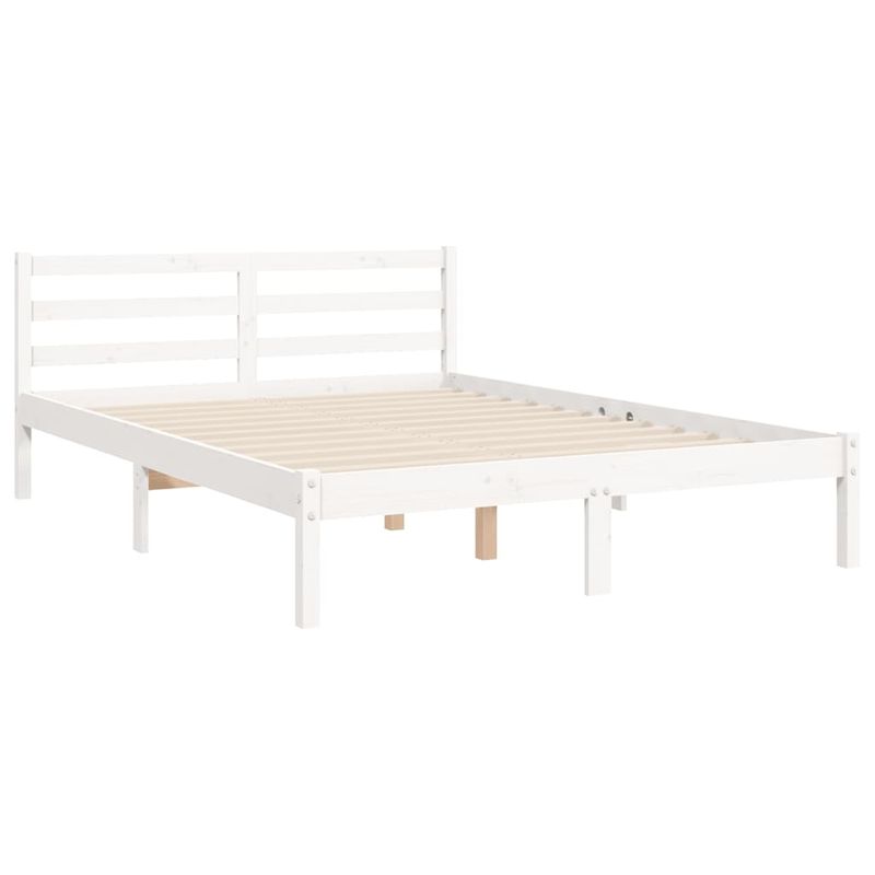 Casa si Gradina - Mobilier - Paturi si accesorii - Paturi - Cadru de pat cu tablie single mic, lemn masiv - Infinity.ro