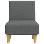 Casa si Gradina - Mobilier - Scaune si fotolii - Scaune - Sezlong, gri inchis, material textil - Infinity.ro