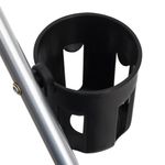 Petshop - Accesorii petshop - Culcusuri si custi - Genti si articole transport - Carucior pliabil pentru caini gri 76x50x100 cm tesatura Oxford - Infinity.ro