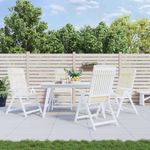 Casa si Gradina - Textile si covoare - Perne si pilote - Perne decorative - Perne scaun cu spatar inalt , 4 buc, crem, tesatura Oxford - Infinity.ro
