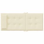 Casa si Gradina - Textile si covoare - Perne si pilote - Perne decorative - Perne scaun cu spatar inalt , 4 buc, crem, tesatura Oxford - Infinity.ro