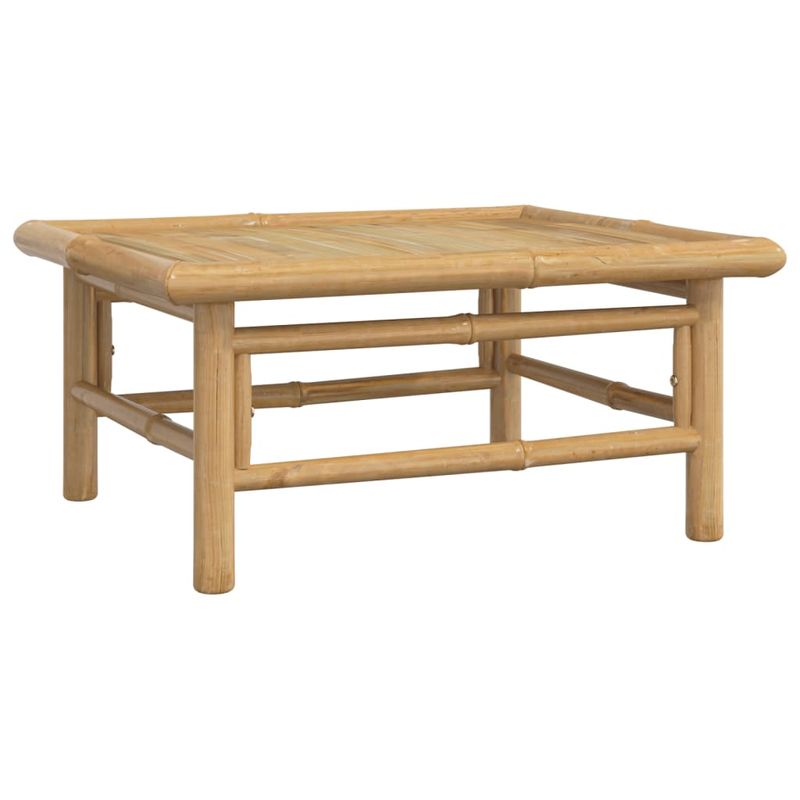 Casa si Gradina - Gradina si terasa - Mobilier exterior - Canapele si fotolii gradina - Set mobilier de gradina cu perne gri deschis, 3 piese, bambus - Infinity.ro
