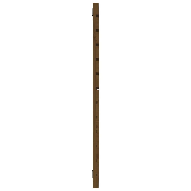 Casa si Gradina - Mobilier - Paturi si accesorii - Accesorii paturi - Tablie de pat pentru perete, maro miere, 106x3x91,5 cm lemn pin - Infinity.ro
